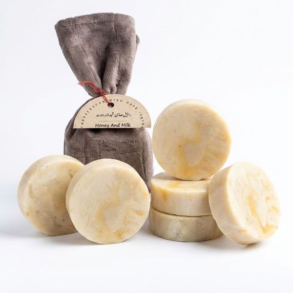 100% Natural Soap (Milk and Honey) Pack of 6
