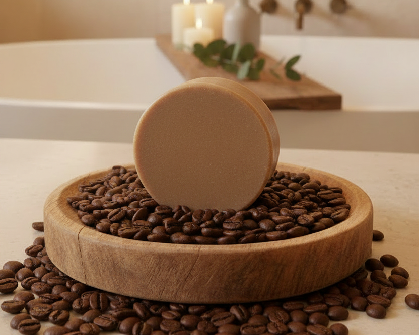 All Natural Soap (Coffee/Caffeine) Pack of x12 !
